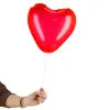 Párty balóniky SRDCE, červené, súprava 100ks SPRINGOS PS0036