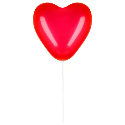Párty balóniky SRDCE, červené, súprava 100ks SPRINGOS PS0036