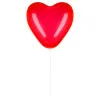 Párty balóniky SRDCE, červené, súprava 100ks SPRINGOS PS0036