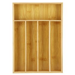 Príborník do zásuvky 25 cm, prírodný bambus SPRINGOS HA5092