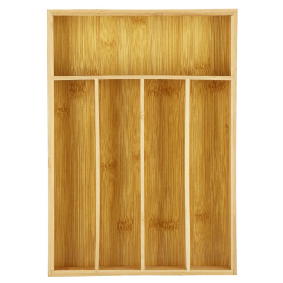 Príborník do zásuvky 25 cm, prírodný bambus SPRINGOS HA5092