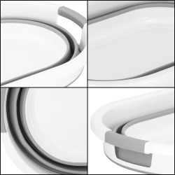 Skladací kôš s ušami 39l SPRINGOS HA5107