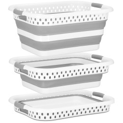 Skladací kôš s ušami 24l SPRINGOS HA5109