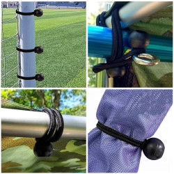 Napínacia guma s guličkou, sada 10ks SPRINGOS GA0033