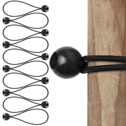 Napínacia guma s guličkou, sada 10ks SPRINGOS GA0033