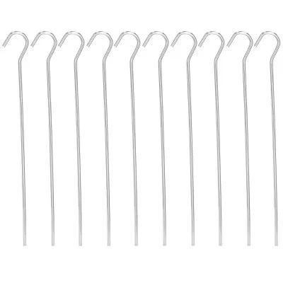 Kotevné kolíky s háčikom 13 cm, sada 10ks SPRINGOS PT023