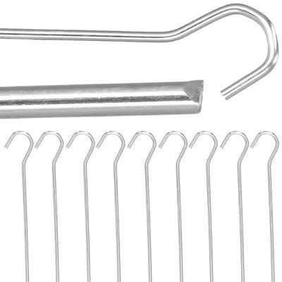Kotevné kolíky s háčikom 13 cm, sada 10ks SPRINGOS PT023