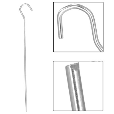 Kotevné kolíky s háčikom 13 cm, sada 10ks SPRINGOS PT023