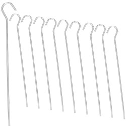 Kotevné kolíky s háčikom 13 cm, sada 10ks SPRINGOS PT023