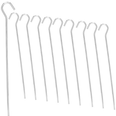 Kotevné kolíky s háčikom 13 cm, sada 10ks SPRINGOS PT023