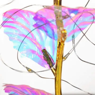 Večná ruža v skle s ľad osvetlením SPRINGOS HA5159