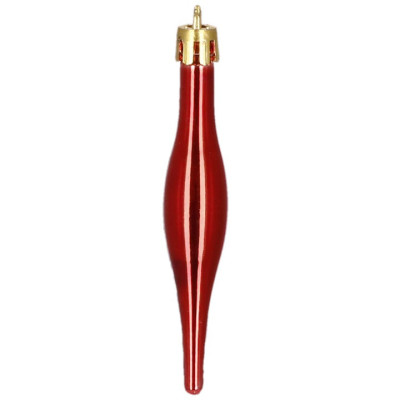 Maxi 53 dielna sada vianočných ozdôb červená