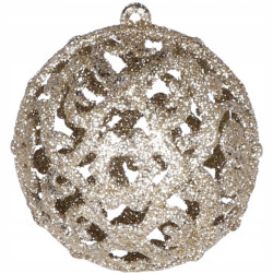 Maxi 100 dielna sada vianočných ozdôb zlatá