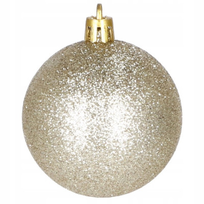 Maxi 100 dielna sada vianočných ozdôb zlatá