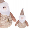 Vianočné Santa Claus 22 cm, béžovo-hnedý