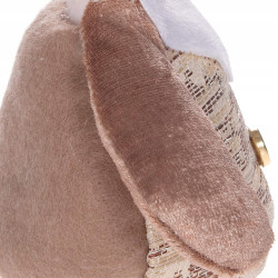 Vianočné Santa Claus 22 cm, béžovo-hnedý