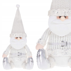 Vianočné Santa Claus 43 cm, biely