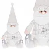 Vianočné Santa Claus 43 cm, biely
