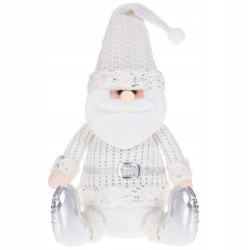 Vianočné Santa Claus 43 cm, biely