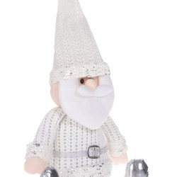 Vianočné Santa Claus 43 cm, biely