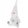 Vianočné Santa Claus 43 cm, biely