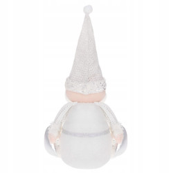 Vianočné Santa Claus 43 cm, biely