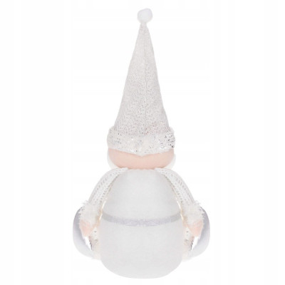 Vianočné Santa Claus 43 cm, biely