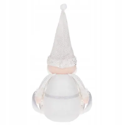 Vianočné Santa Claus 43 cm, biely
