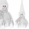 Vianočné Snehuliak 43 cm, biely