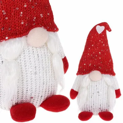 Škriatok GNOM 28 cm s červenou čiapkou