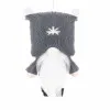Škriatok GNOM s tmavo šedou čiapkou 8 cm