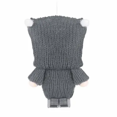 Škriatok GNOM s tmavo šedou čiapkou 8 cm