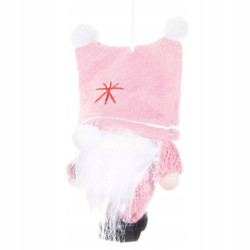 Škriatok GNOM s ružovou čiapkou 8 cm