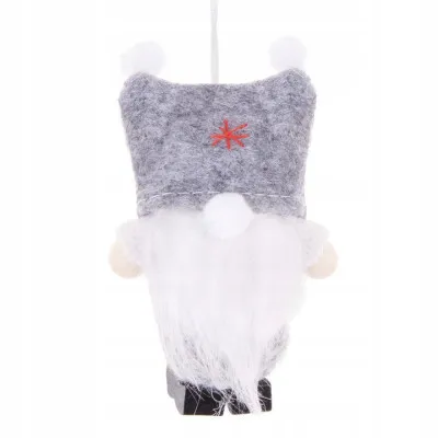 Škriatok GNOM so šedou čiapkou 8 cm