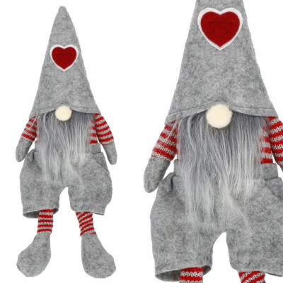 Škriatok GNOM so srdcom 37 cm