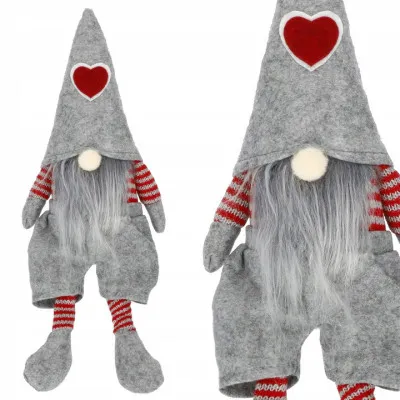 Škriatok GNOM so srdcom 37 cm