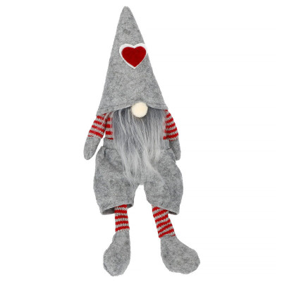 Škriatok GNOM so srdcom 37 cm