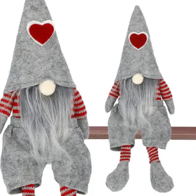 Škriatok GNOM so srdcom 37 cm