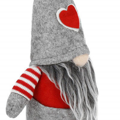 Škriatok GNOM so srdcom 37 cm