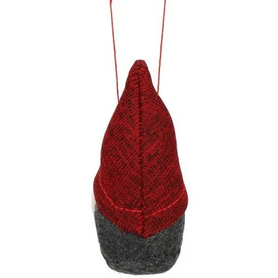 Škriatok GNOM s vínovou čiapkou 10 cm
