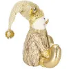 Vianočné Snehuliak 38 cm, zlatý