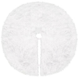 Koberec pod vianočný stromček 115 cm, biely