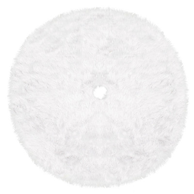 Koberec pod vianočný stromček 85 cm, biely