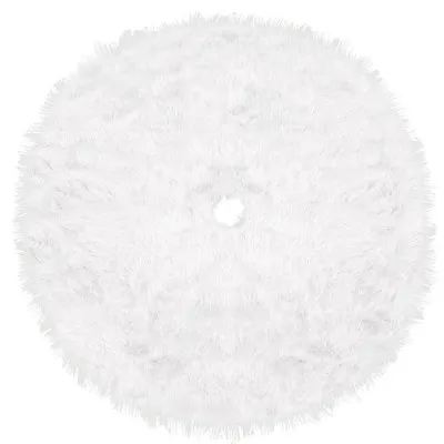 Koberec pod vianočný stromček 85 cm, biely