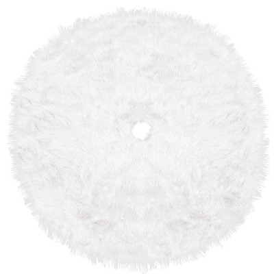 Koberec pod vianočný stromček 72 cm, biely