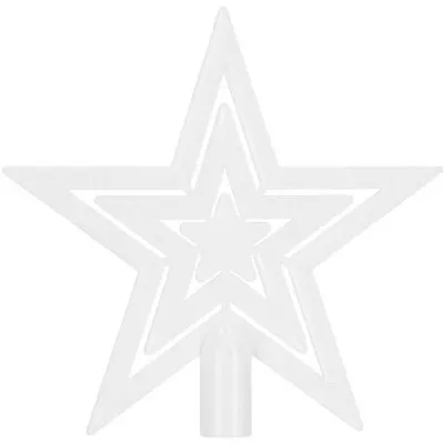 Maxi 100 dielna sada vianočných ozdôb biela