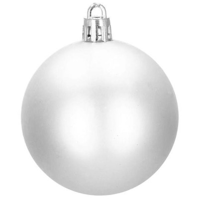 Maxi 102 dielna sada vianočných ozdôb strieborná