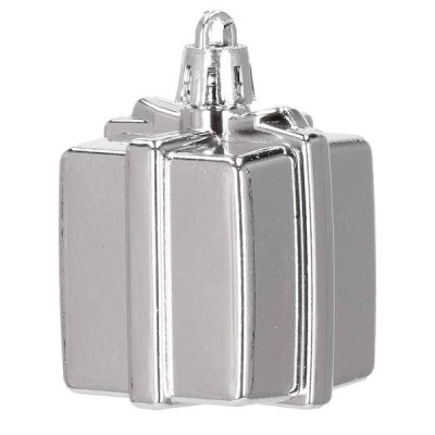 Maxi 102 dielna sada vianočných ozdôb strieborná