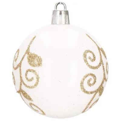 Maxi 155 dielna sada vianočných ozdôb zlatá