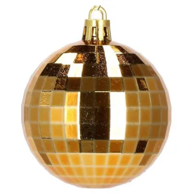 Maxi 155 dielna sada vianočných ozdôb zlatá